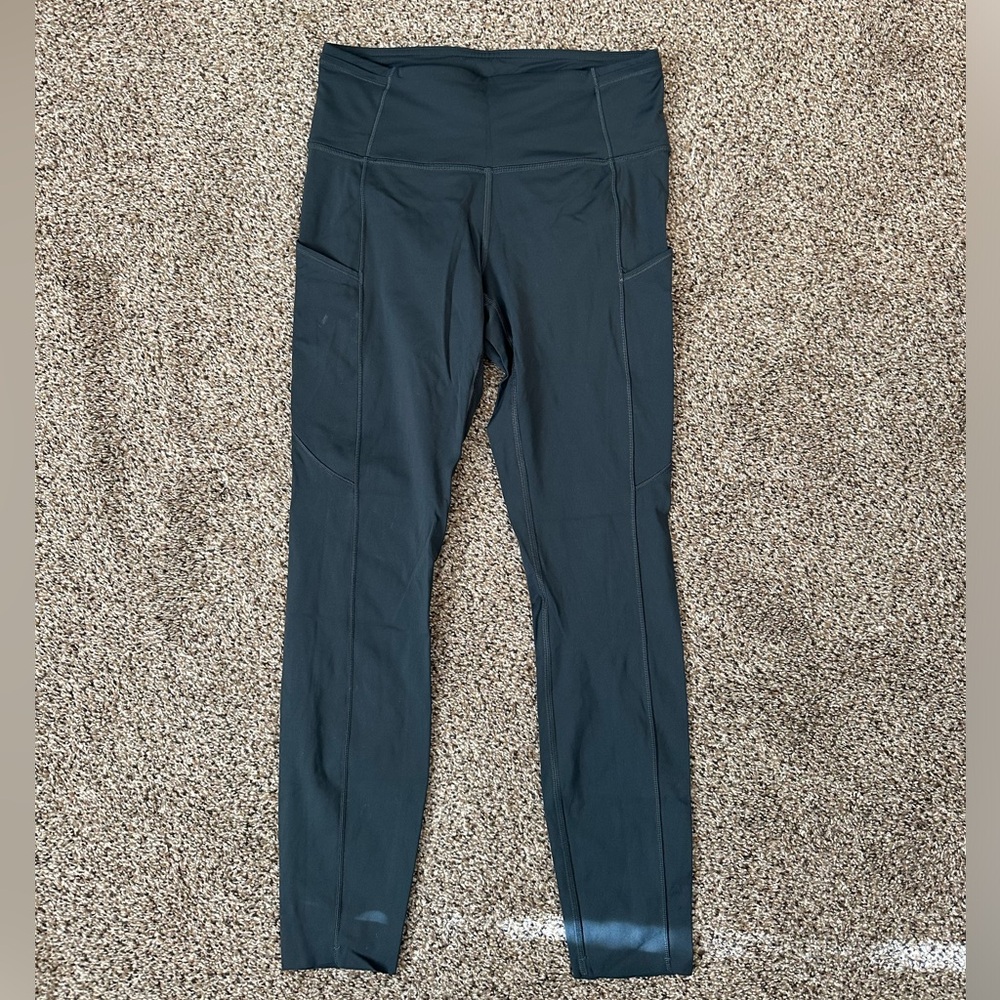 size 6 graphite grey fast and free lululemon leggings